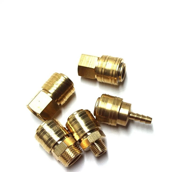 Brass male hose connector-3
