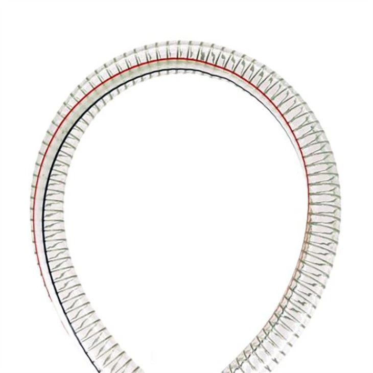 clear pvc wire reinforced flexible hose-1