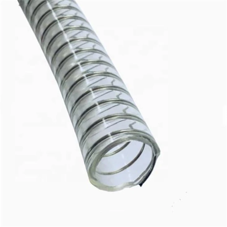 clear pvc wire reinforced flexible hose-3