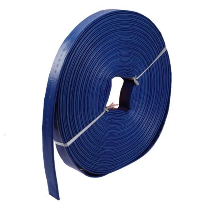 PVC blue flat hose-4