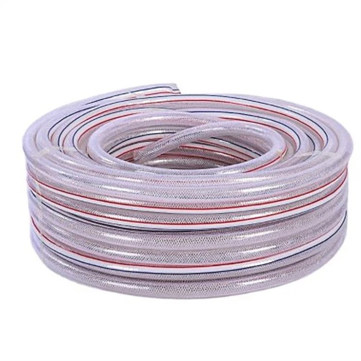 PVC clear braided tubing-2