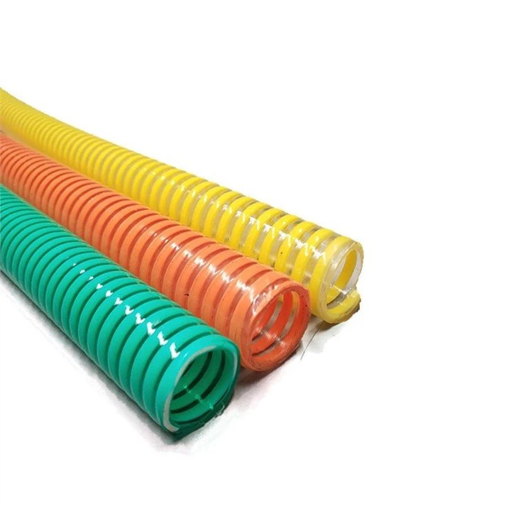 pvc suction hose corrugated