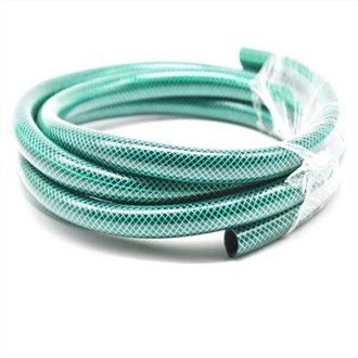 PVC zelena pletena cev