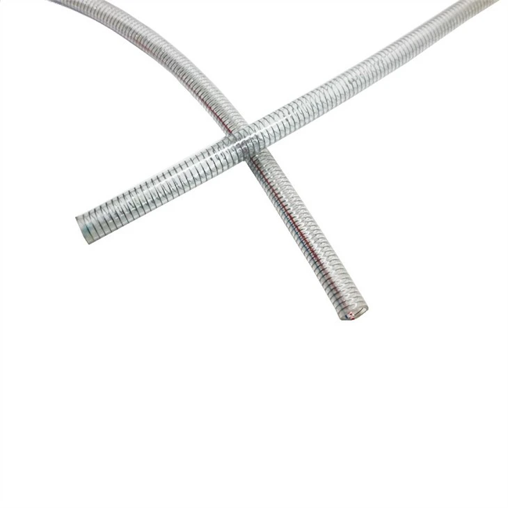 spiral spring central pvc steel hose-3